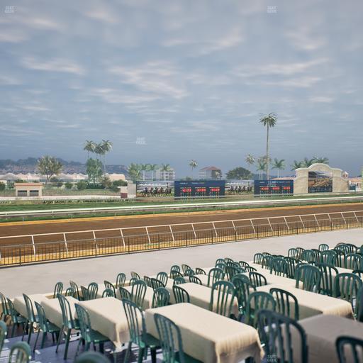 Del Mar Thoroughbred Club - Section Stretch Run Box 55 A Lvl 2 Seat View