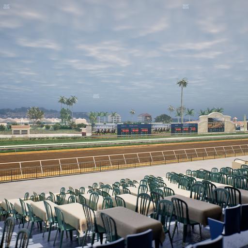 Del Mar Thoroughbred Club - Section Stretch Run Box 55 B Lvl 2 Seat View