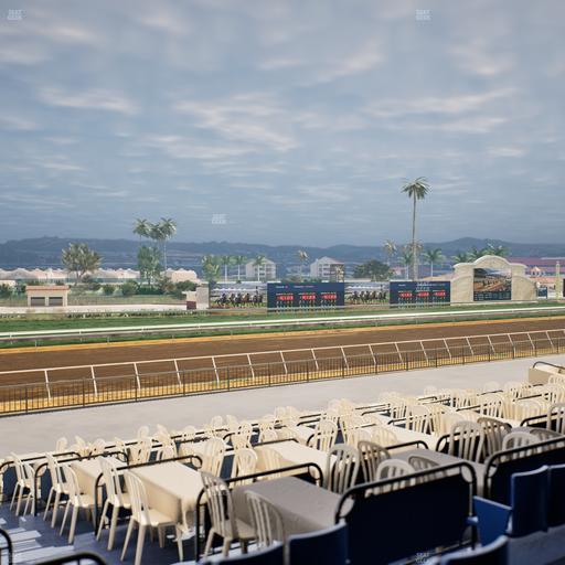Del Mar Thoroughbred Club - Section Stretch Run Box 55 B Lvl 2 Seat View