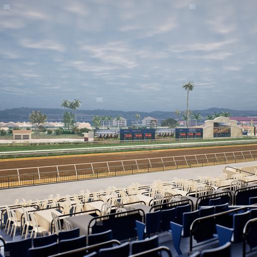 Del Mar Thoroughbred Club - Section Stretch Run Box 55 C Lvl 2 Seat View