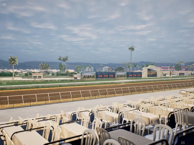 Del Mar Thoroughbred Club - Section Stretch Run Box 56 A Lvl 2 Seat View