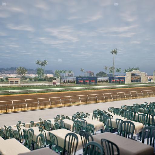 Del Mar Thoroughbred Club - Section Stretch Run Box 56 A Lvl 2 Seat View