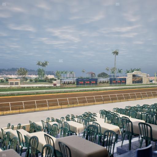 Del Mar Thoroughbred Club - Section Stretch Run Box 56 B Lvl 2 Seat View
