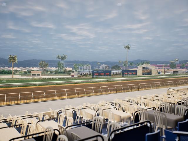 Del Mar Thoroughbred Club - Section Stretch Run Box 56 B Lvl 2 Seat View
