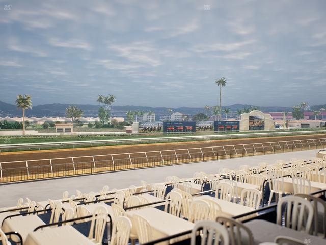 Del Mar Thoroughbred Club - Section Stretch Run Box 57 A Lvl 2 Seat View
