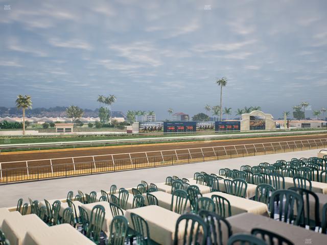 Del Mar Thoroughbred Club - Section Stretch Run Box 57 A Lvl 2 Seat View