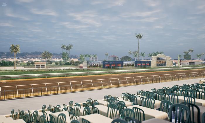Del Mar Thoroughbred Club - Section Stretch Run Box 57 A Lvl 2 Seat View