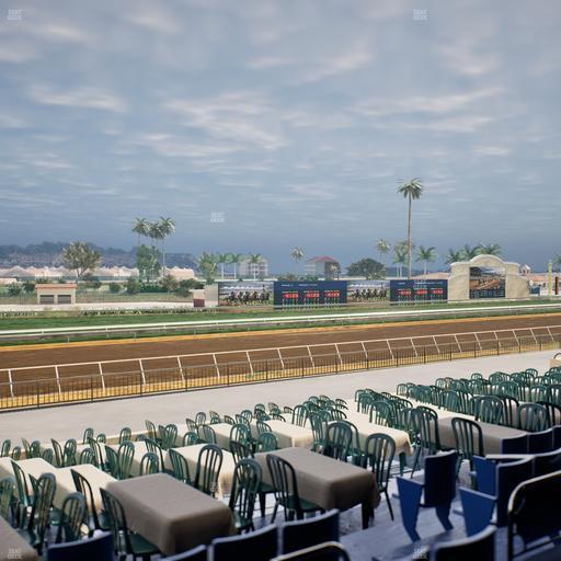 Del Mar Thoroughbred Club - Section Stretch Run Box 57 C Lvl 2 Seat View