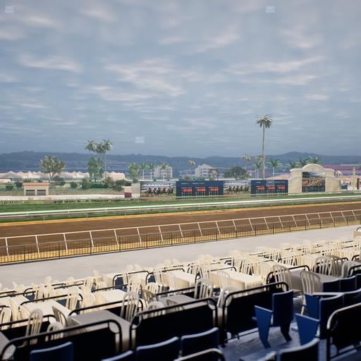 Del Mar Thoroughbred Club - Section Stretch Run Box 57 C Lvl 2 Seat View