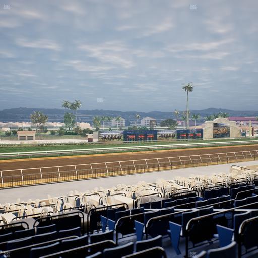 Del Mar Thoroughbred Club - Section Stretch Run Box 57 E Lvl 2 Seat View