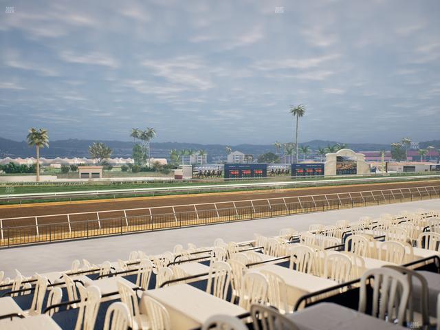 Del Mar Thoroughbred Club - Section Stretch Run Box 58 A Lvl 2 Seat View