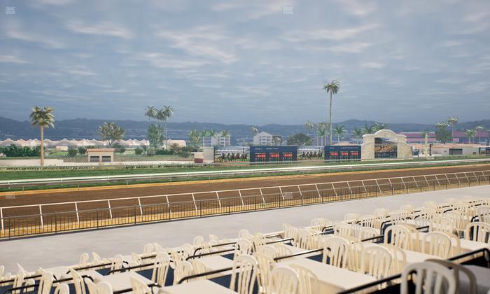 Del Mar Thoroughbred Club - Section Stretch Run Box 58 A Lvl 2 Seat View