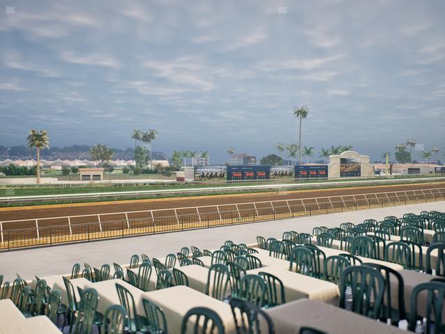 Del Mar Thoroughbred Club - Section Stretch Run Box 58 A Lvl 2 Seat View