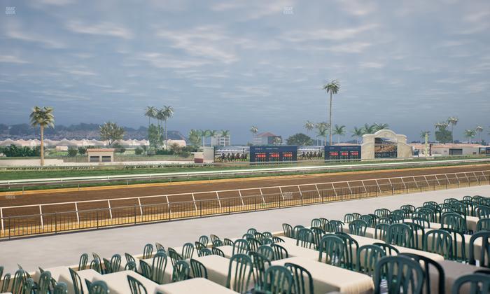 Del Mar Thoroughbred Club - Section Stretch Run Box 58 A Lvl 2 Seat View