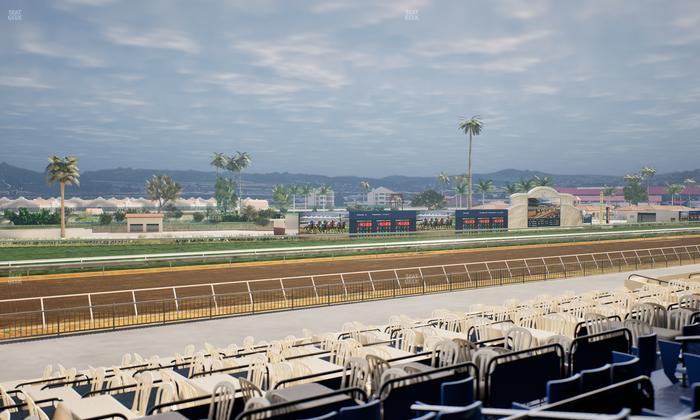 Del Mar Thoroughbred Club - Section Stretch Run Box 58 C Lvl 2 Seat View