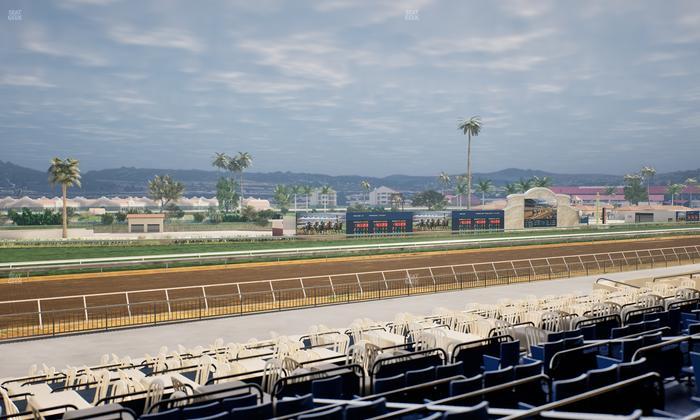 Del Mar Thoroughbred Club - Section Stretch Run Box 58 D Lvl 2 Seat View