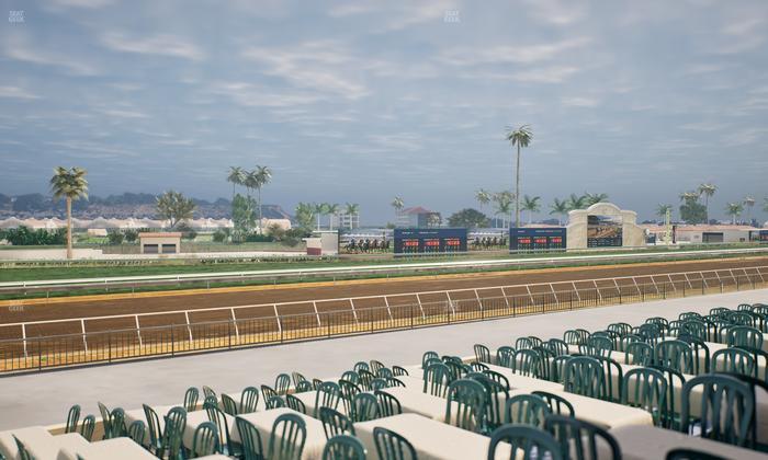Del Mar Thoroughbred Club - Section Stretch Run Box 59 A Lvl 2 Seat View