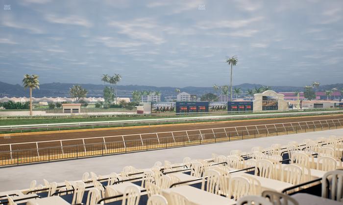 Del Mar Thoroughbred Club - Section Stretch Run Box 59 A Lvl 2 Seat View