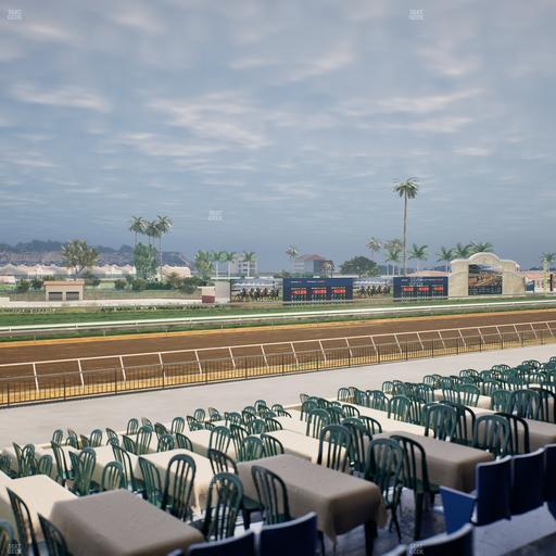 Del Mar Thoroughbred Club - Section Stretch Run Box 59 B Lvl 2 Seat View