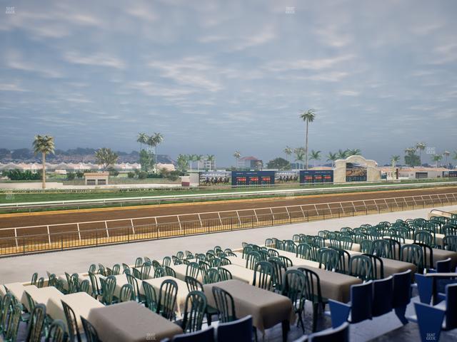 Del Mar Thoroughbred Club - Section Stretch Run Box 59 B Lvl 2 Seat View