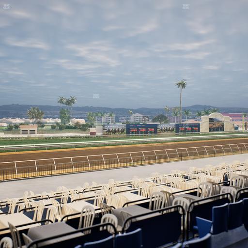 Del Mar Thoroughbred Club - Section Stretch Run Box 59 B Lvl 2 Seat View