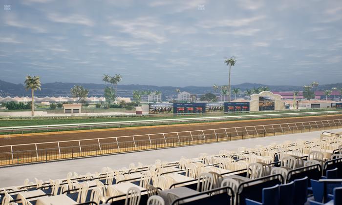 Del Mar Thoroughbred Club - Section Stretch Run Box 59 B Lvl 2 Seat View