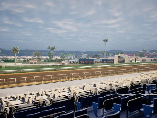 Del Mar Thoroughbred Club - Section Stretch Run Box 59 C Lvl 2 Seat View