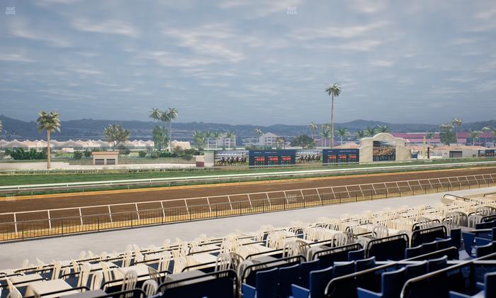 Del Mar Thoroughbred Club - Section Stretch Run Box 59 C Lvl 2 Seat View