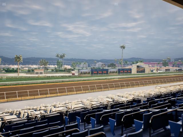 Del Mar Thoroughbred Club - Section Stretch Run Box 59 D Lvl 2 Seat View