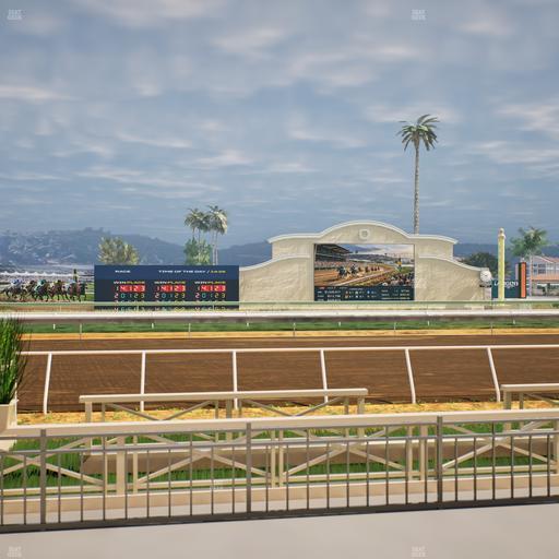 Del Mar Thoroughbred Club - Section Stretch Run Box 6 A Lvl 1 Seat View