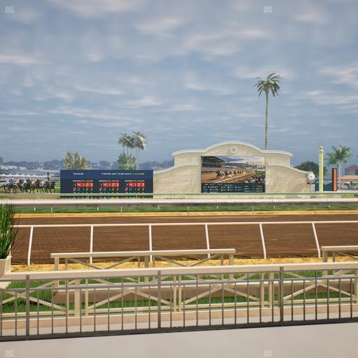 Del Mar Thoroughbred Club - Section Stretch Run Box 6 A Lvl 1 Seat View