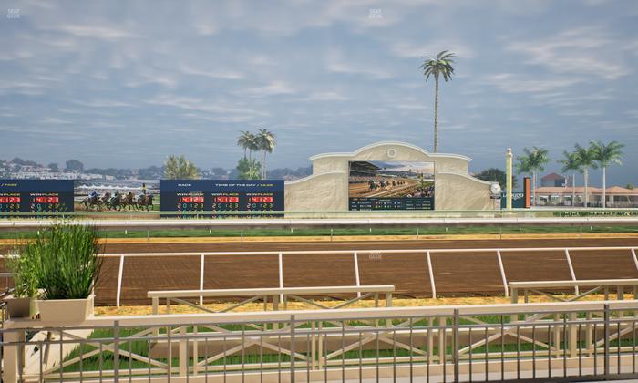 Del Mar Thoroughbred Club - Section Stretch Run Box 6 A Lvl 1 Seat View