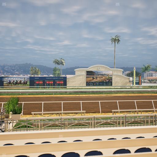 Del Mar Thoroughbred Club - Section Stretch Run Box 6 D Lvl 1 Seat View