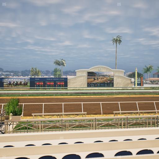 Del Mar Thoroughbred Club - Section Stretch Run Box 6 D Lvl 1 Seat View