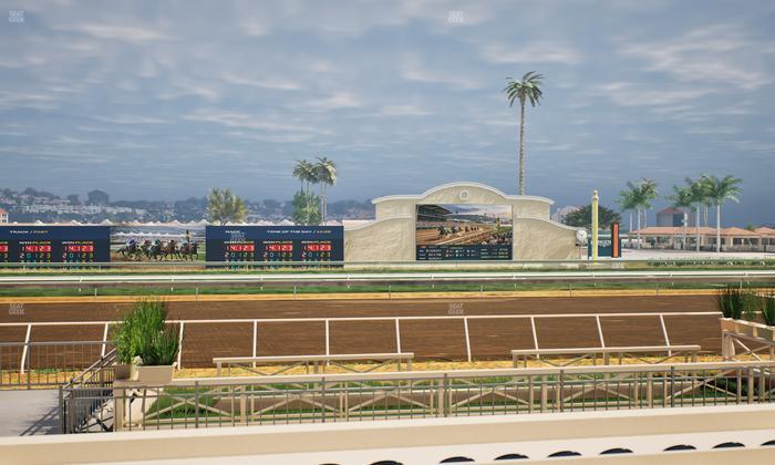 Del Mar Thoroughbred Club - Section Stretch Run Box 6 D Lvl 1 Seat View
