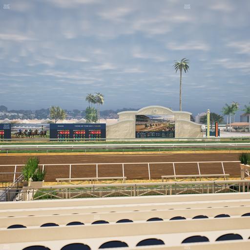 Del Mar Thoroughbred Club - Section Stretch Run Box 6 F Lvl 1 Seat View
