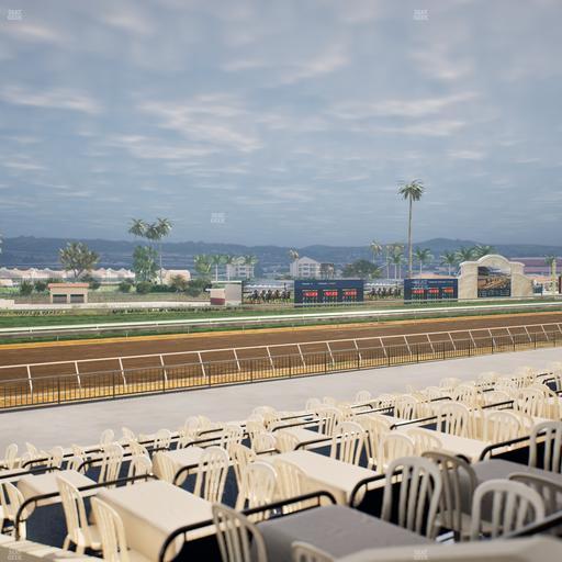 Del Mar Thoroughbred Club - Section Stretch Run Box 60 A Lvl 2 Seat View