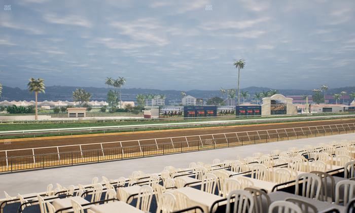 Del Mar Thoroughbred Club - Section Stretch Run Box 60 A Lvl 2 Seat View