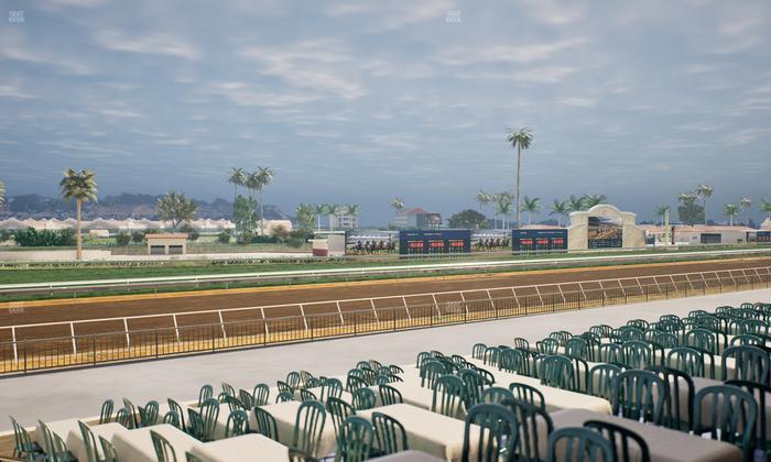 Del Mar Thoroughbred Club - Section Stretch Run Box 60 A Lvl 2 Seat View