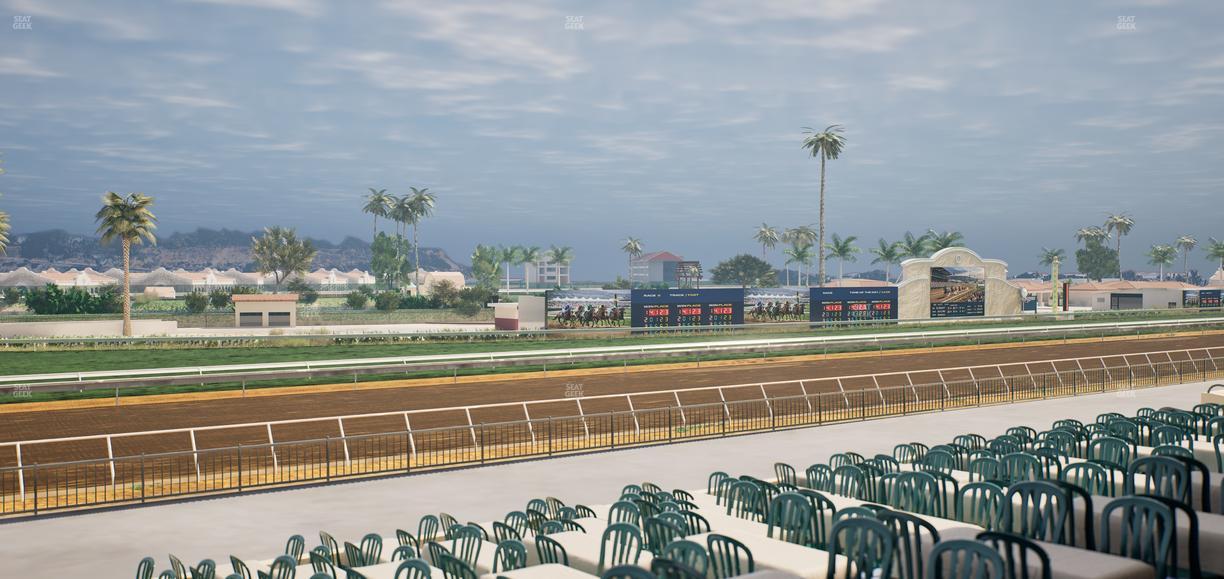 Del Mar Thoroughbred Club - Section Stretch Run Box 60 B Lvl 2 Seat View