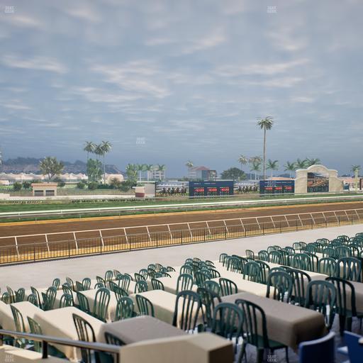 Del Mar Thoroughbred Club - Section Stretch Run Box 60 B Lvl 2 Seat View