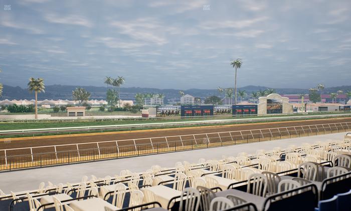 Del Mar Thoroughbred Club - Section Stretch Run Box 60 B Lvl 2 Seat View