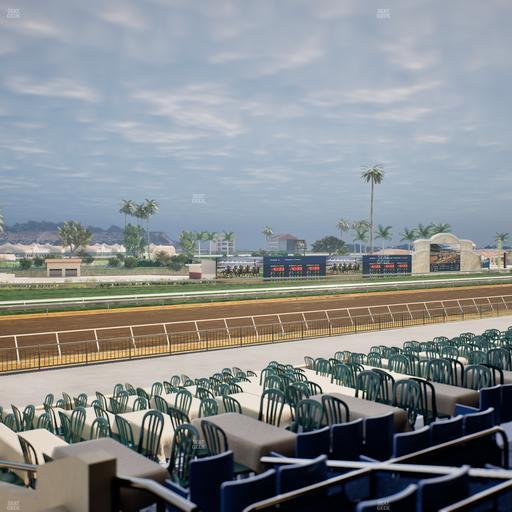 Del Mar Thoroughbred Club - Section Stretch Run Box 60 C Lvl 2 Seat View