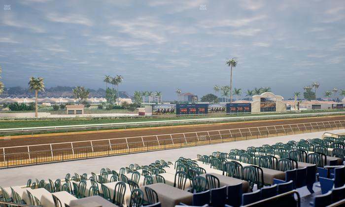 Del Mar Thoroughbred Club - Section Stretch Run Box 60 C Lvl 2 Seat View