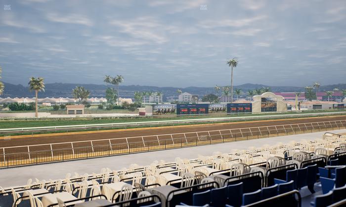 Del Mar Thoroughbred Club - Section Stretch Run Box 60 C Lvl 2 Seat View