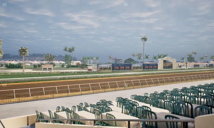 Del Mar Thoroughbred Club - Section Stretch Run Box 61 A Lvl 2 Seat View