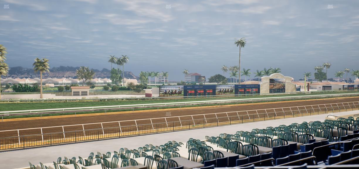 Del Mar Thoroughbred Club - Section Stretch Run Box 61 D Lvl 2 Seat View