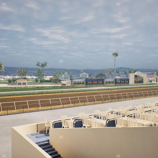 Del Mar Thoroughbred Club - Section Stretch Run Box 62 A Lvl 2 Seat View