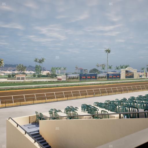 Del Mar Thoroughbred Club - Section Stretch Run Box 62 B Lvl 2 Seat View
