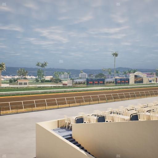 Del Mar Thoroughbred Club - Section Stretch Run Box 63 A Lvl 2 Seat View